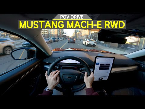 Thumbnail for FORD MUSTANG MACH-E RWD California Route 1 - POV Test Drive [4K] by Ford Mustang Mach-E