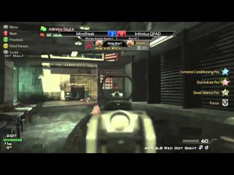 EGL5 : Call of Duty: MW3 (Xbox 360) : Mindfreak vs Infinitus.QPAD : Map 1