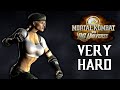 Mortal Kombat Vs DC Universe Sonya Arcade Mode VERY HARD NO MATCHES LOST
