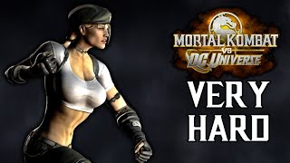 Download lagu Mortal Kombat Vs. DC Universe - Sonya Arcade Mode (VERY HARD) NO MATCHES LOST mp3
