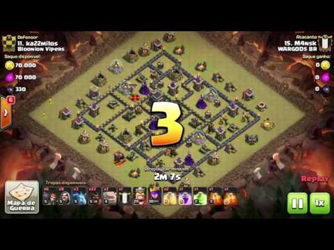 WARGODS BR Vs. Bloonion Vipers - CV9 Ataques