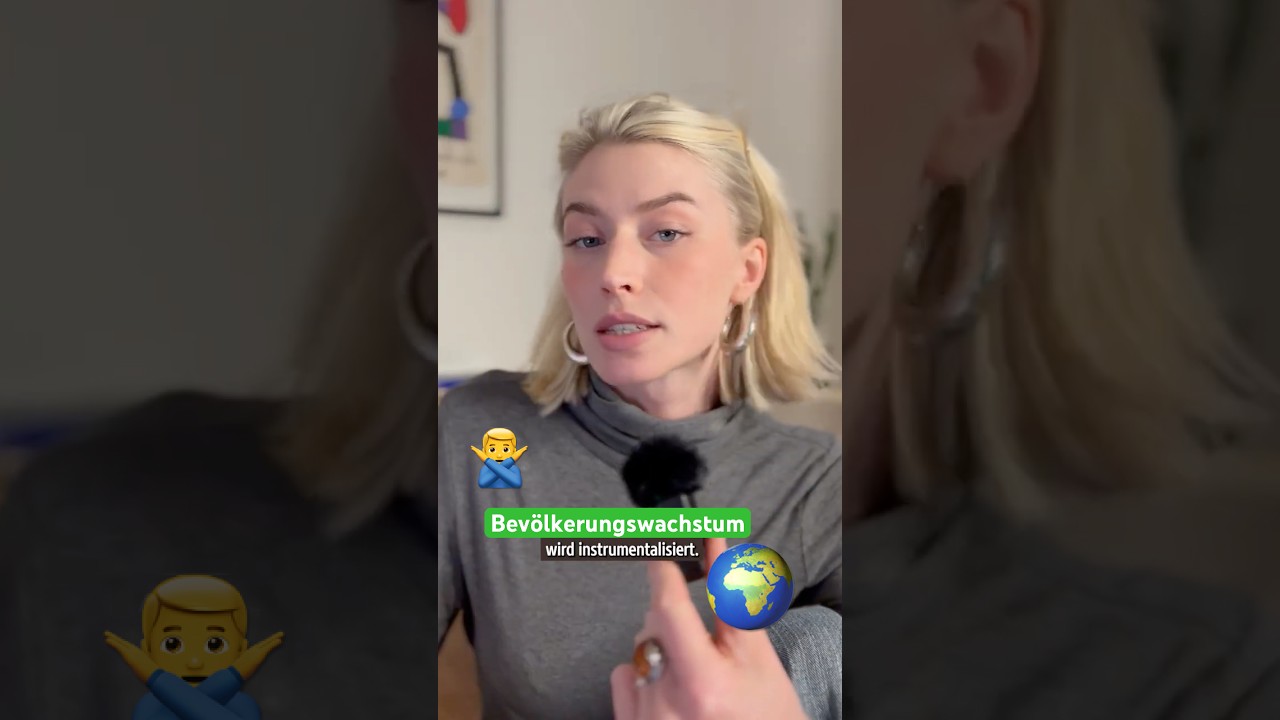 Überbevölkerung ist ein NARRATIV. 🌍 KEIN Naturgesetz.