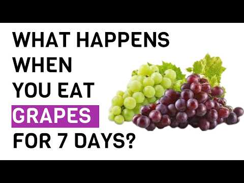 What Happens to Your Body: If you Eat Grapes for 7 Days?
