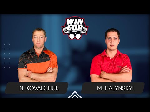 12:45 Nazarii Kovalchuk - Mykola Halynskyi West 2 WIN CUP 23.08.2024 | TableTennis WINCUP