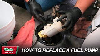 How To Replace a Fuel Pump or Assembly