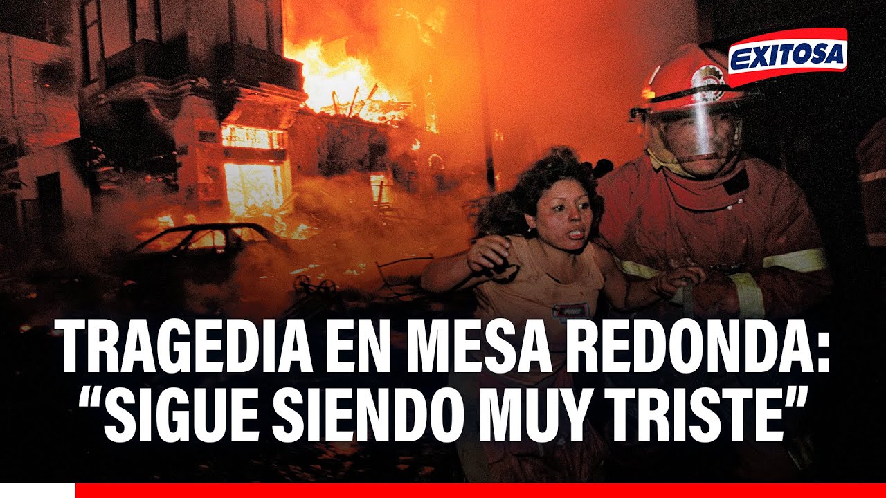 🔴🔵 "Sigue siendo muy triste": Deudo de TRAGEDIA EN MESA REDONDA tras 24 años desde aquel incendio