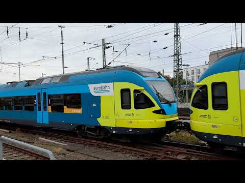 Zug Durchfahrt in Münster 15.9.2022 (Trainspotting)