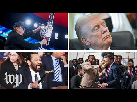 The wildest political moments of 2025