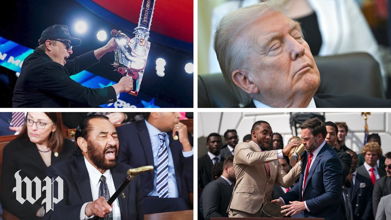 The wildest political moments of 2025