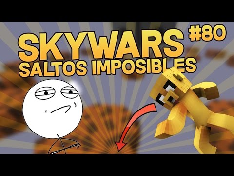 IMPOSSIBLE JUMPING IN MINECRAFT SKYWARS NON PREMIUM #80