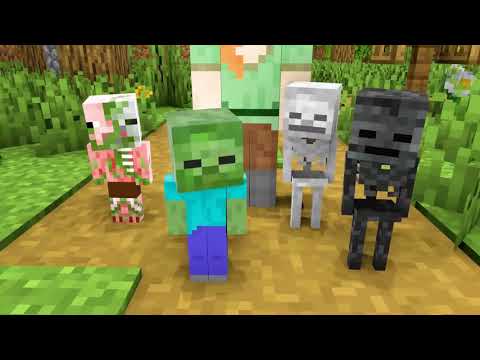 Monster School Baby Witch Become a Hero Minecraft Animation P5