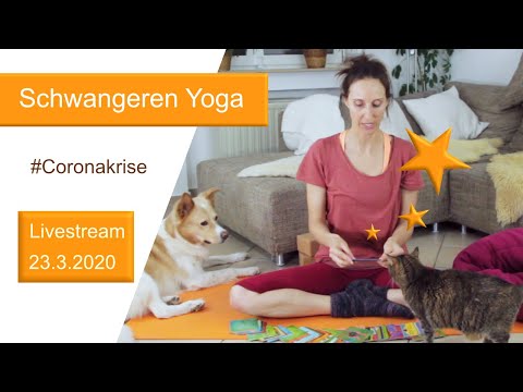 Yoga für Schwangere | Livestream 23 03 2020
