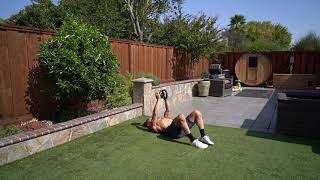 Kettlebell Crush Grip Floor Press exercise video thumbnail
