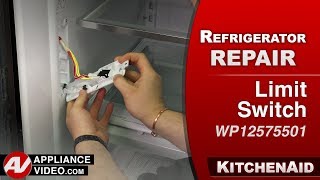 KitchenAid Refrigerator - No Water From Dispenser - Limit Switch Repair and Diagnostic