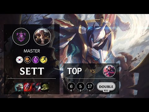 Sett Top vs Irelia - KR Master Patch 10.5