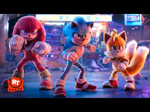 Sonic the Hedgehog 3 (2024) - Sonic Team Vs. Shadow | Movieclips