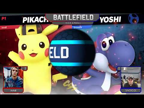 [MESA: Battlefield 9] Pools Wave A: Inn8 (Pikachu) vs. Snooze (Yoshi)