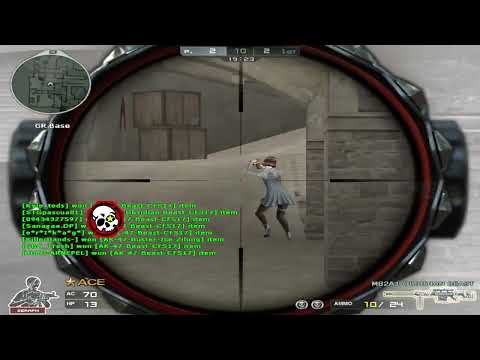 CROSSFIRE PHILIPPINES BARRETT M82A1 OBSIDIAN BEAST VIP  GAMEPLAY