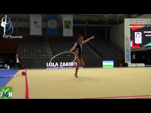 Lola Zakirova - UZB - Arco (Hoop) - Junior AA - AGN Cup 2018