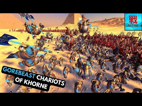 Gorebeast Chariots of Khorne - Unit Focus