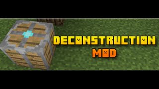 preview picture of video 'Deconstruction Mod //forge// //instalador// //español//'
