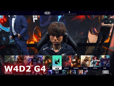 Origen vs Excel | Week 4 Day 2 S10 LEC Spring 2020 | OG vs XL W4D2