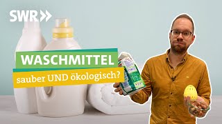 Wasch-Nuss, Wasch-Ei, Waschpulver: Welches Waschmittel wäscht gut und nachhaltig? I Ökochecker SWR