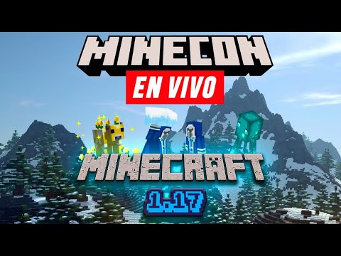 MINECON 2020 LIVE 👉 Minecraft 1.17 + New Mobs + New Items