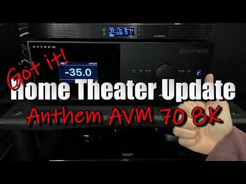 Anthem AVM 70 8K - Big Home Theater Update!