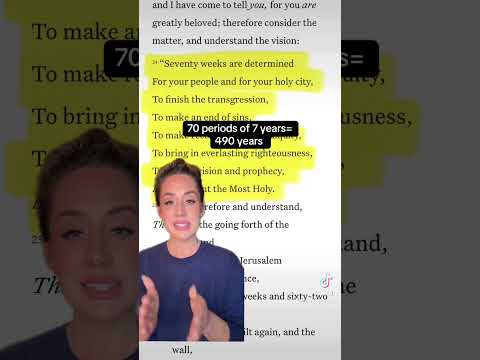 Daniel’s 70 Weeks P. 1- Daniel 9:25