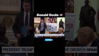 Donald Ducks! #donaldtrump #donaldduck #donaldtrumpnews #usa #standupcomedy