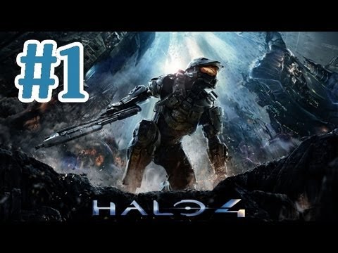 Halo 4 Gameplay Walkthrough Part 1 - Campaign Mission 1 Dawn - Xbox 360 Let's Play With Commentary