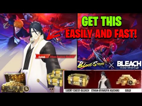 How to Get the NEW Bleach Ethan Skin + 500 Gold in Bloodstrike!