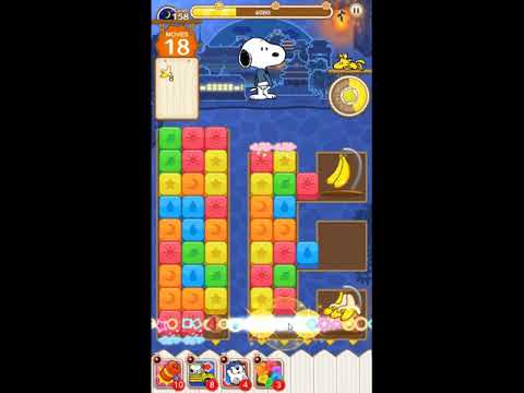 Snoopy Puzzle Journey Night Mode Level 158 - NO BOOSTERS 🐶🧩🧳 | SKILLGAMING ✔️