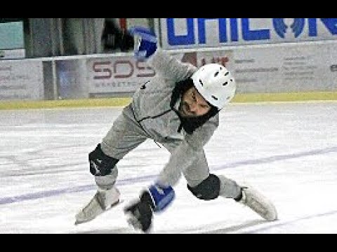 Reporter wird beim ESC Haßfurt aufs Glatteis geführt (Rup in Gefahr)