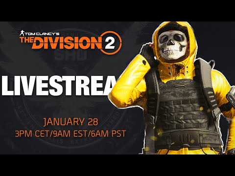 *BREAKING NEWS* The Division 2: Reveal Live Stream TOMORROW for Assassin's Creed Event...