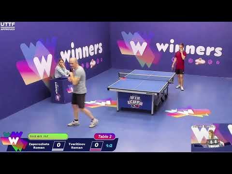WINners CUP table 2  24.11 Zaporozhets Roman - Tveritinov Roman 16:00