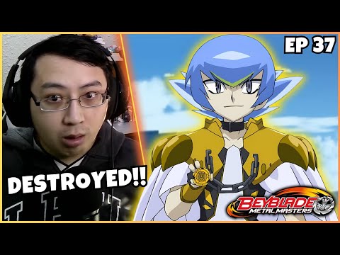 DAMIAN OBLITERATES YU & TSUBASA | FIRST TIME WATCHING Beyblade Metal Masters Episode 37 Reaction