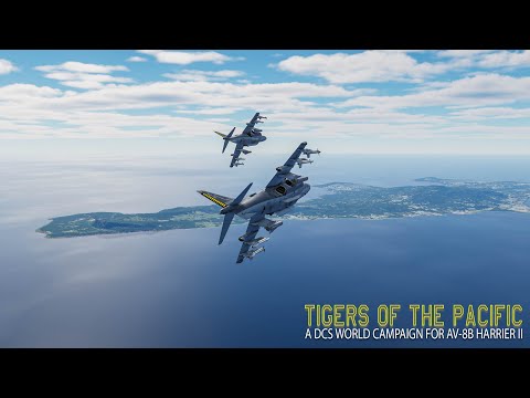 Tigers of the Pacific: AV-8B Campaign for DCS World Trailer