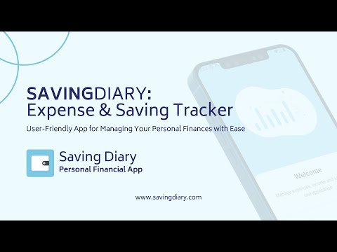 Saving Diary: 가계부 & 예산 관리