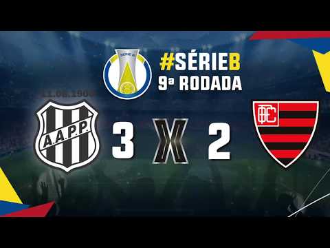 Gols de Ponte Preta 3x2 Oeste, Campeonato Brasileiro Série B. 2019