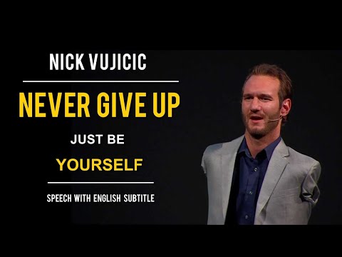 NICK VUJICIC MOST TOUCHING SPEECH