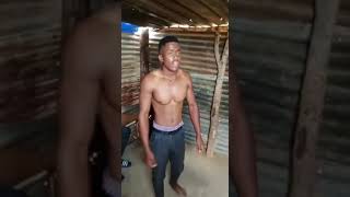 Shane Trigger and Royy S. A. teenagers  training  on the road to their championship.