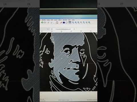 Quick hatch pattern fill for scribing