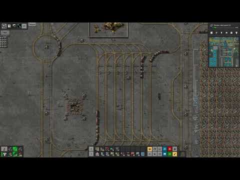 Factorio Train Refuelling