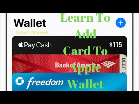 Learn How To Add Cards To Apple Wallet Phone