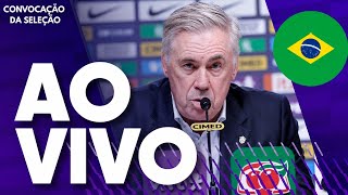 CONVOCAÇÃO DA SELEÇÃO AO VIVO COM IMAGEM | CONVOCAÇÃO DO BRASIL PARA A COPA