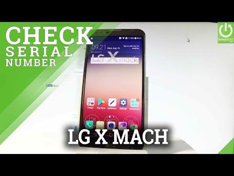 How to Check Serial Number in LG X Mach |HardReset.info