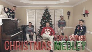 Top 5 Christmas Pop Songs - A cappella Mashup - Jared Halley