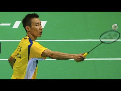 Lee Chong Wei's insane BACKHAND REVERSE SLICE! (Remaking)